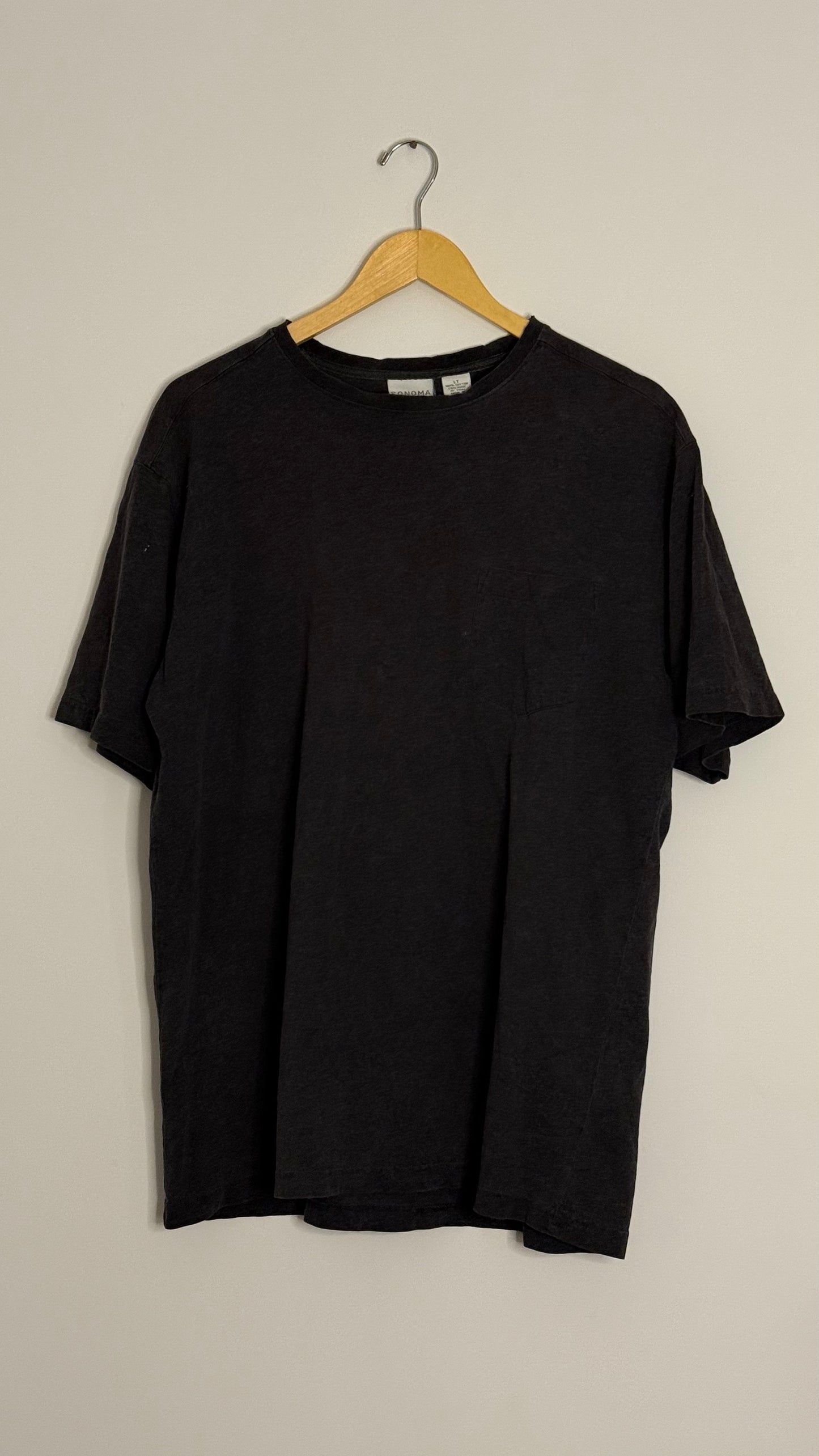 s/s grey pocket tshirt