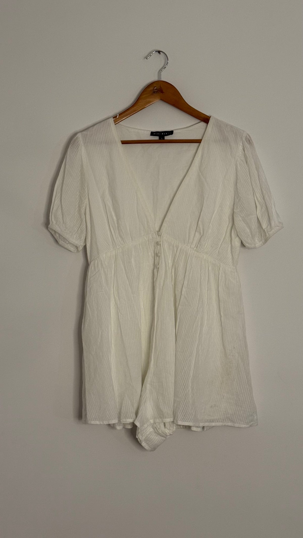 s/s vneck romper