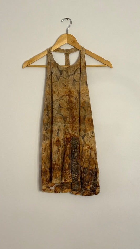 lace high neck tank top