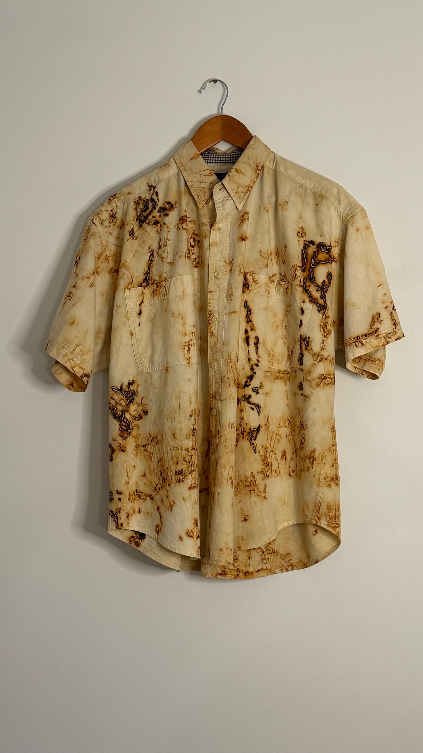 saratoga s/s button up, chest pockets