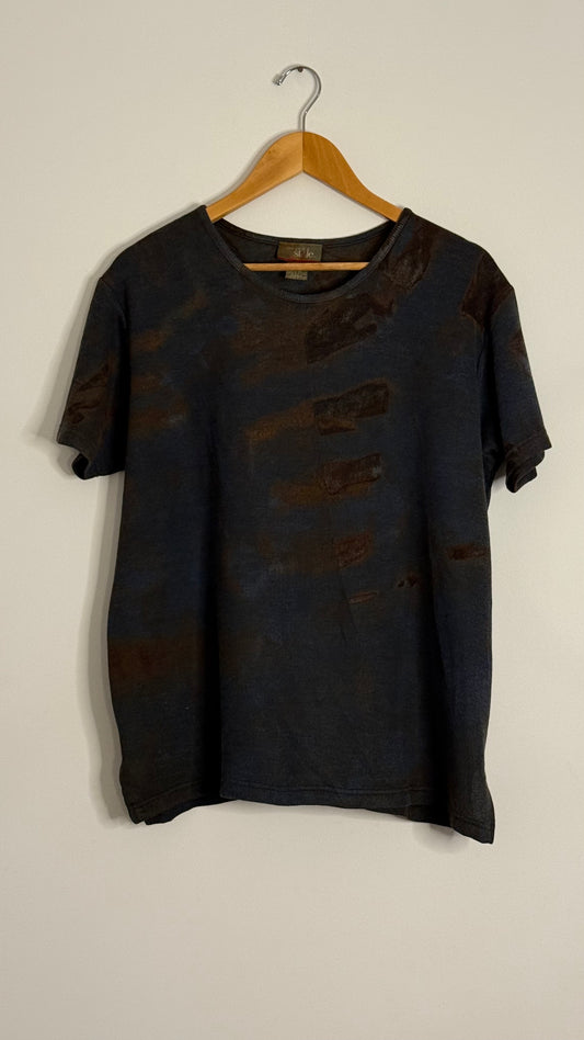 new york style navy sweater tshirt