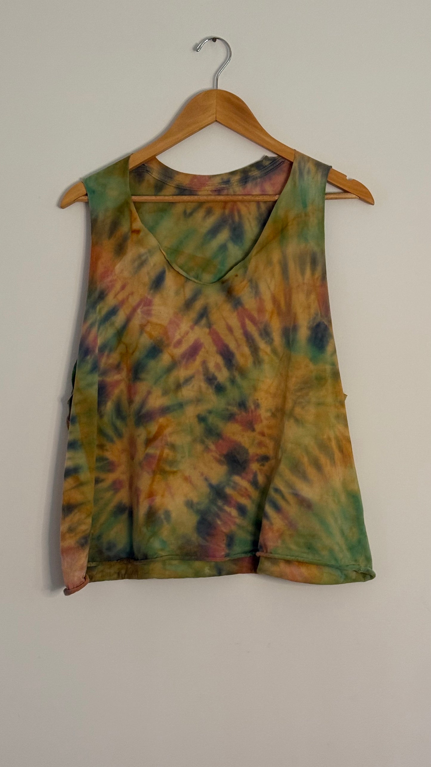 tank top sprial tie dye