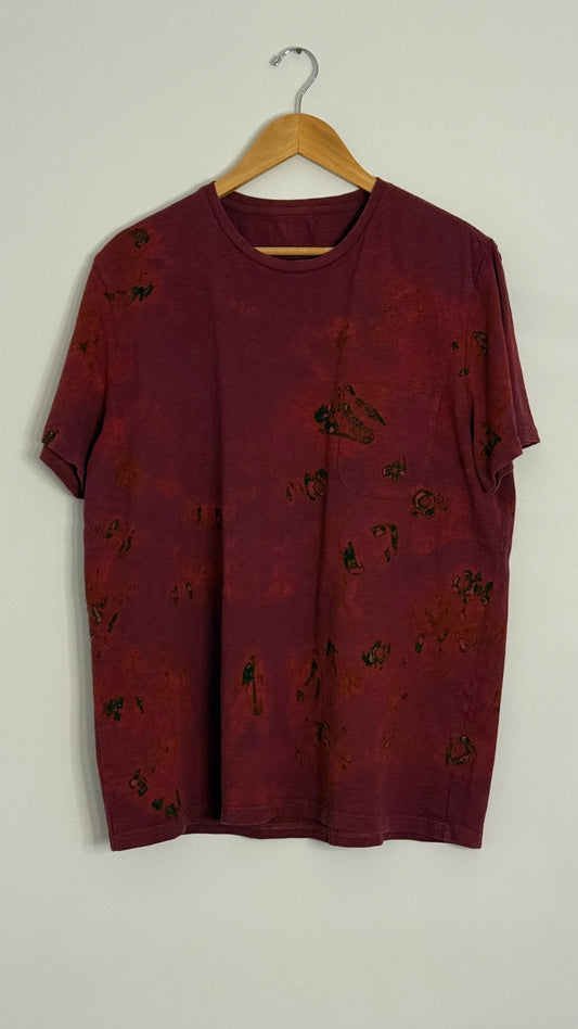 s/s maroon tshirt