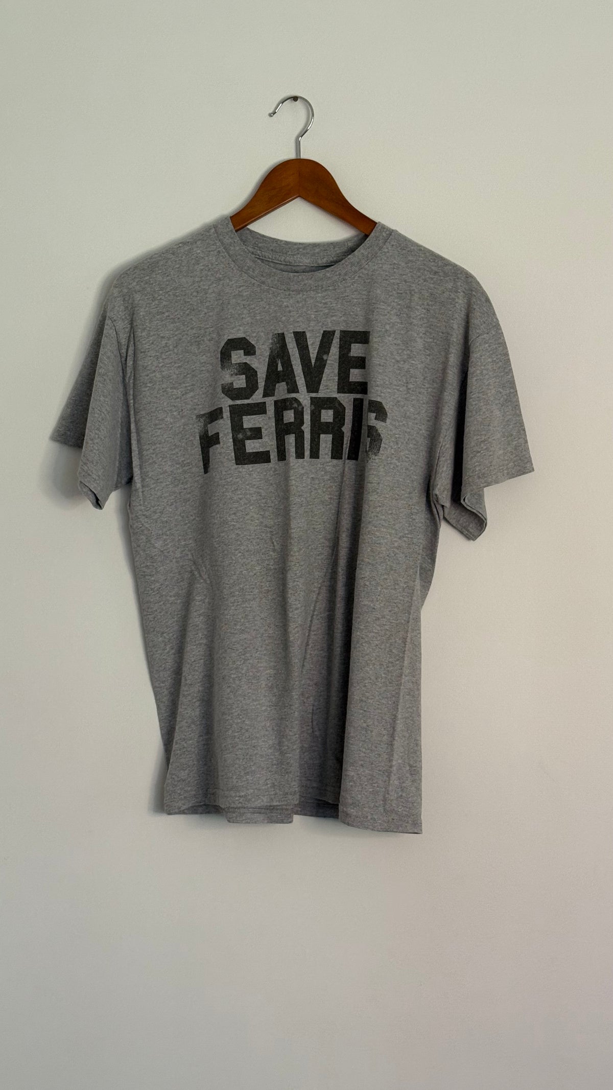 "save ferris" s/s grey tshirt