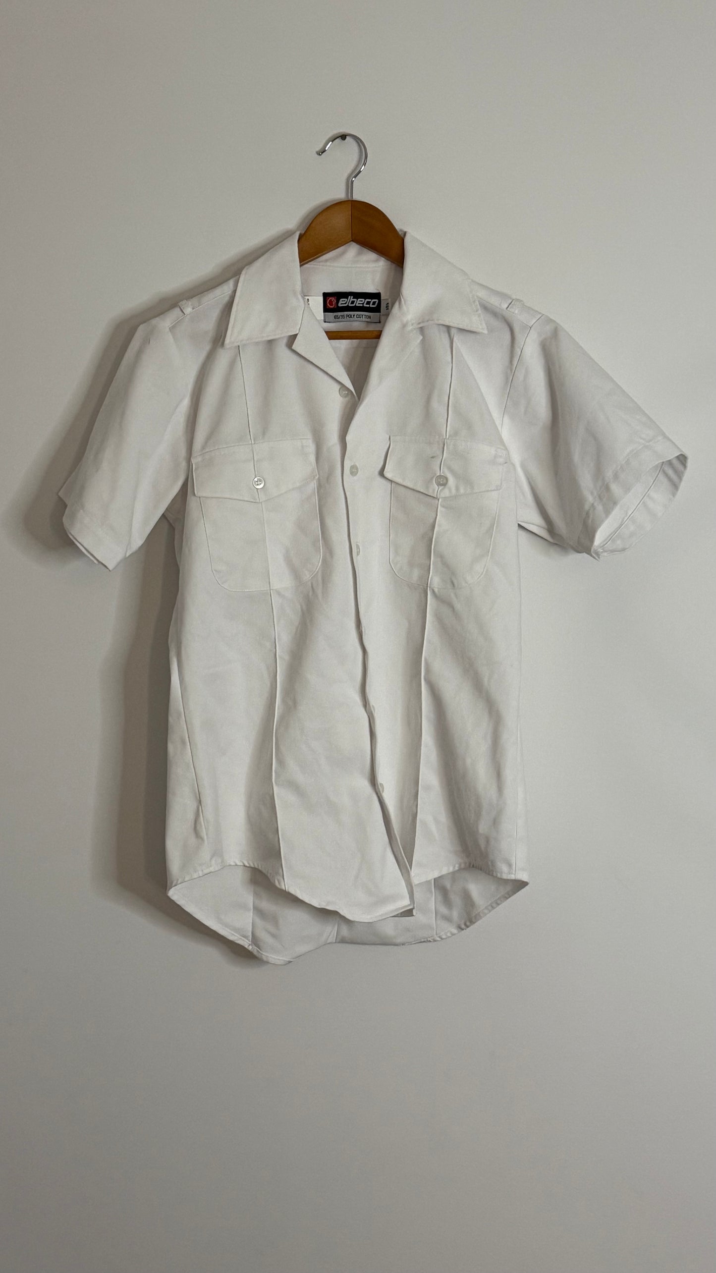 elbeco s/s button up chest seams